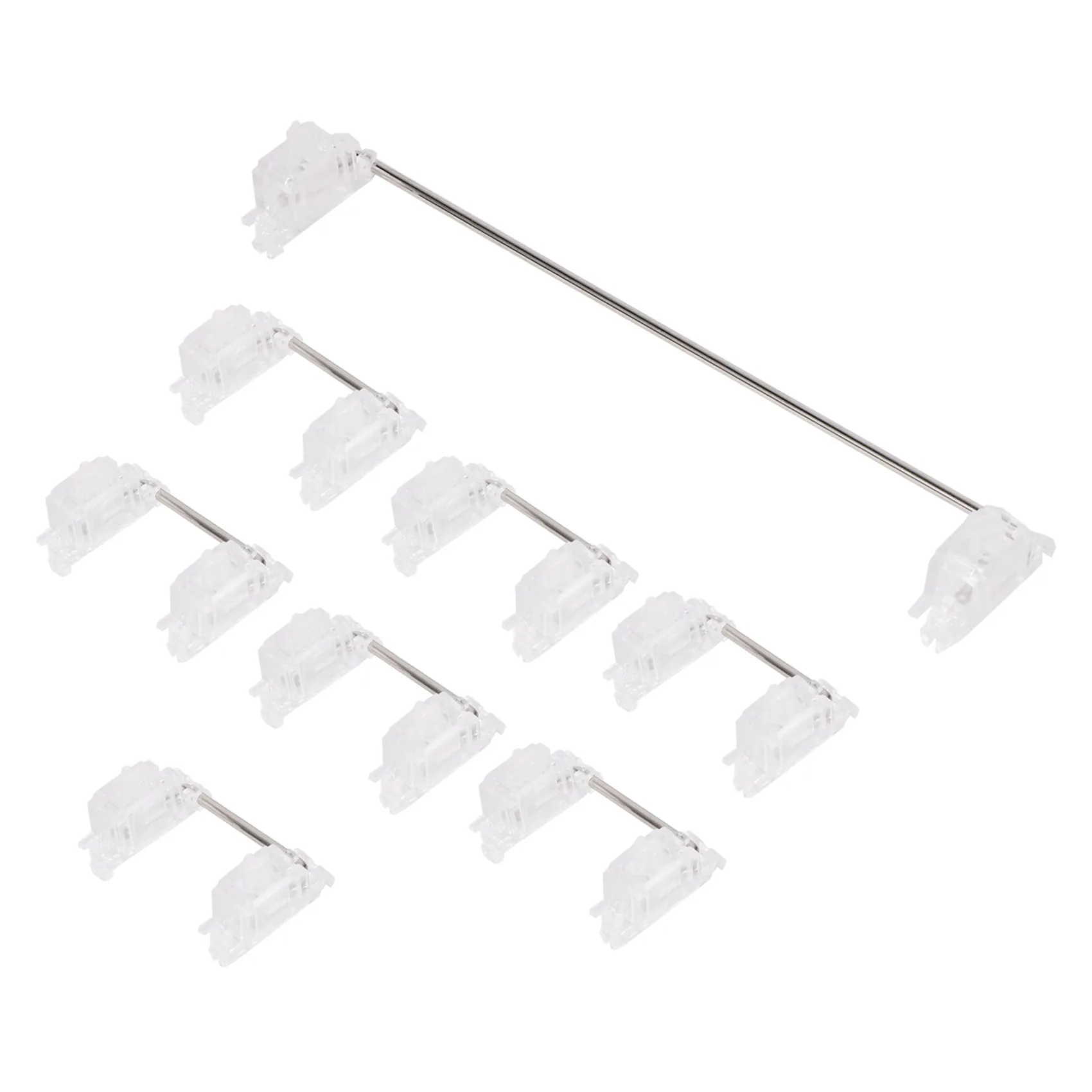 Efficient Mechanical Keyboard Cherry Mx Switch Pcb Mounted Cherry Stabilizer Clear Transparent Case 6.25U Modifier Key Stabilise