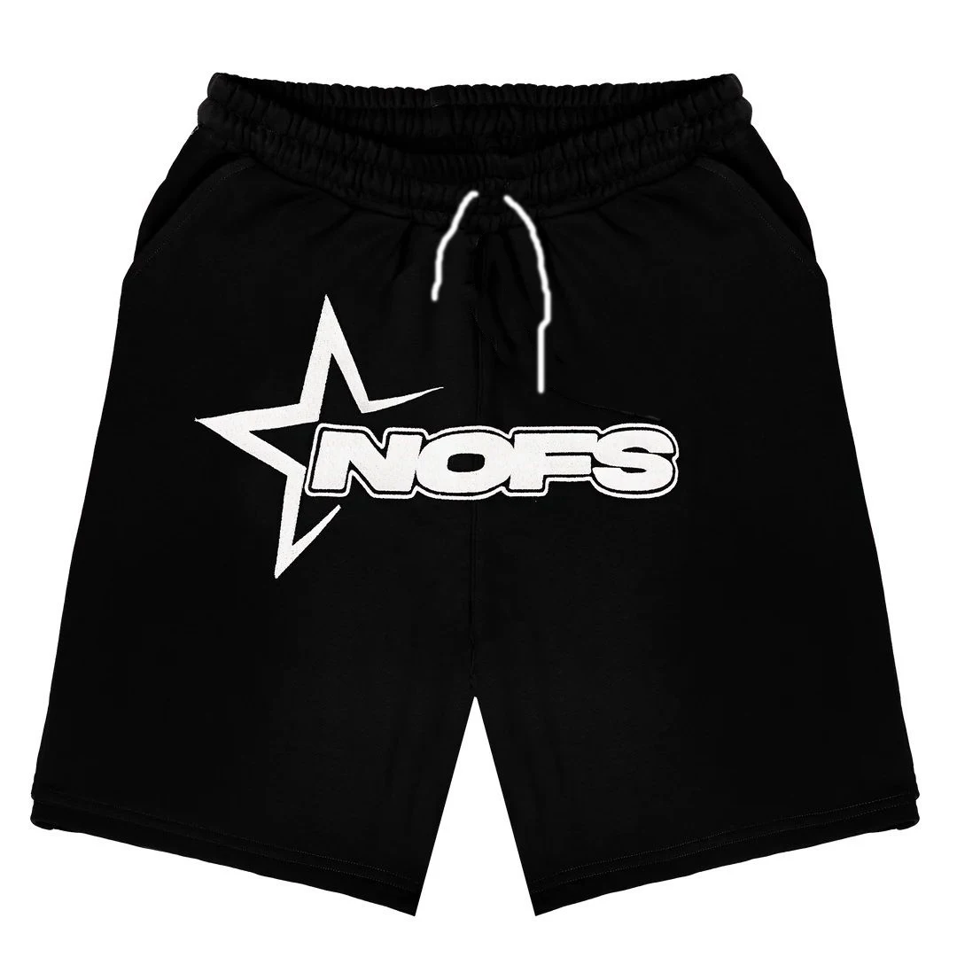

Summer Men Designer Shorts Streetwear NOFS Y2K Mens Hip Hop Letter Print Oversized Sweatshirt Sweatpant Casual Pants Women Y2K