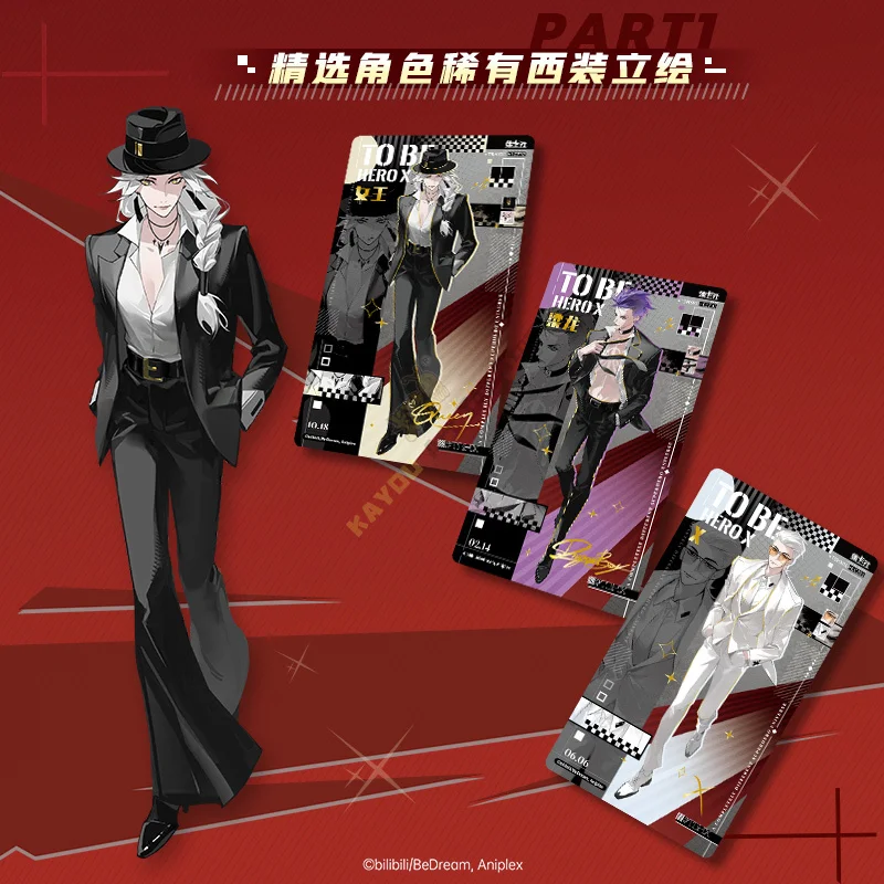 Genuine To Be HERO X Card 10 Packs Anime Collection Toy Gift