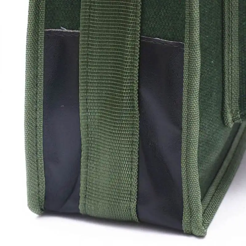 One-shoulder Heavy Canvas Tool Bag for Power Tool Storage Organizer Electrician Accessories Storage Bag Waterproof Case