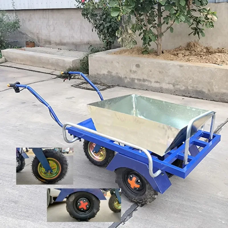 Electric trolley motor 48V 650W high power Electric wheelbarrow for agricultural use