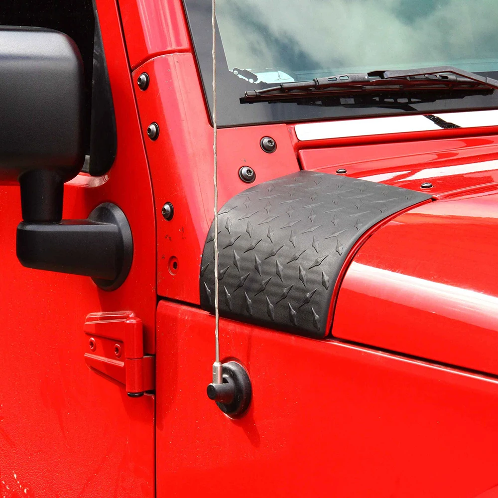 

2PCS Cowl Body Armor Cover Car Accessories for Jeep Wrangler JK 2007-2017 LANTSUN J165