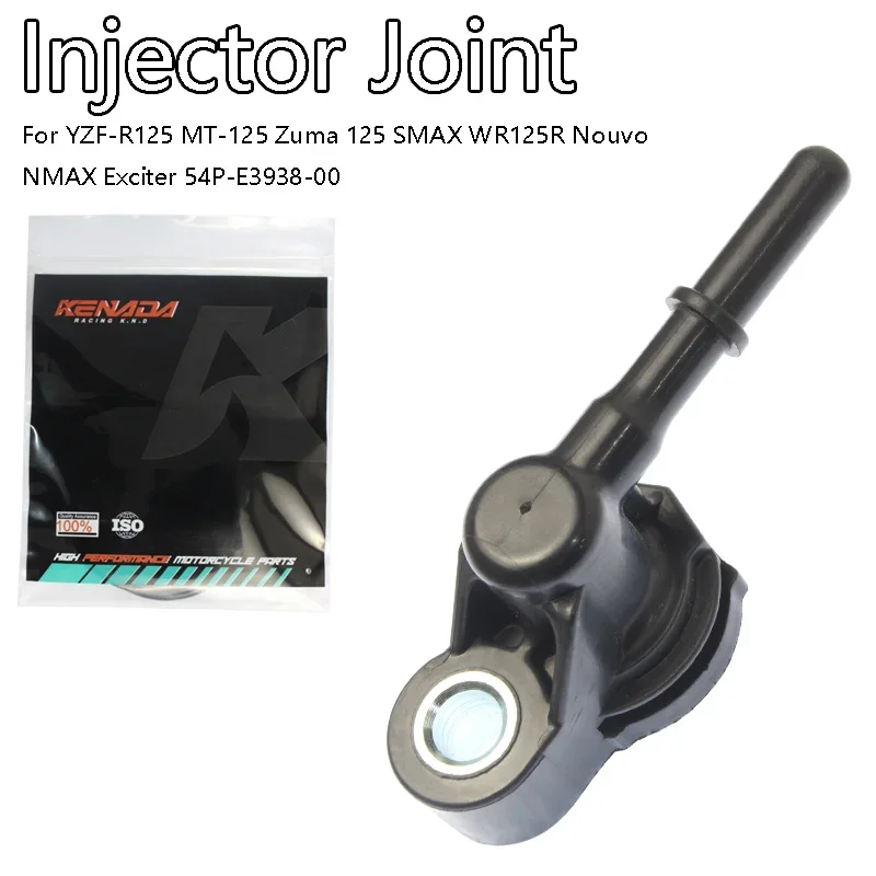 KENADA RACING Injector Joint Pipe Connector 54P-E3938-00 For YZF-R125 MT-125 XSR125 Zuma125 NMAX Tricity D'elight125 125cc