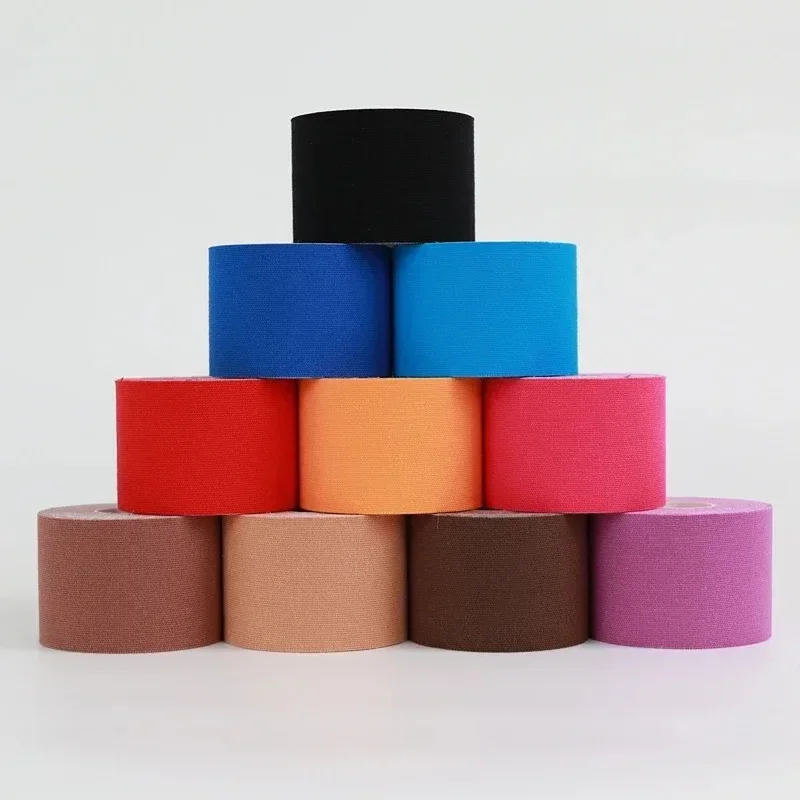 5-10 cm Sport Kinesio Tape Muskel Kinesiologie Elastische Knie Schmerzlinderung Zerrungspflaster Athletische Erholung Aufkleber Fitness Bandagen