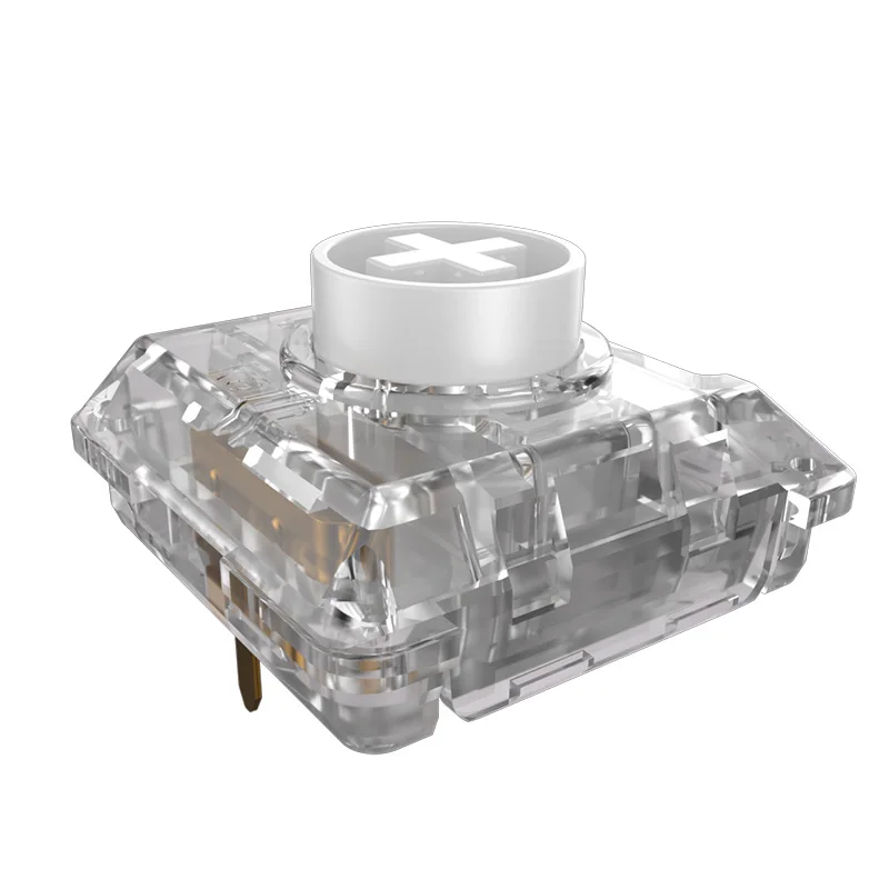 Przełącznik Kailh Choc White Owl Mini V2 Niskoprofilowy Tactile Saker Switch V2 45g do Klawiatury Mechanicznej Gamingowej 50M POM PC 1.8mm — zdjęcie produktu 2