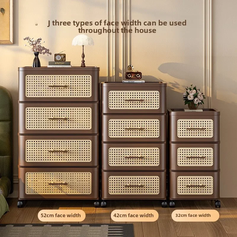 خزانة بأدراج منزلية، خزانة للوجبات الخفيفة العتيقة، خزانة بلاستيكية، غرفة النوم المنزلية، غرفة المعيشة، صندوق تنظيم #4