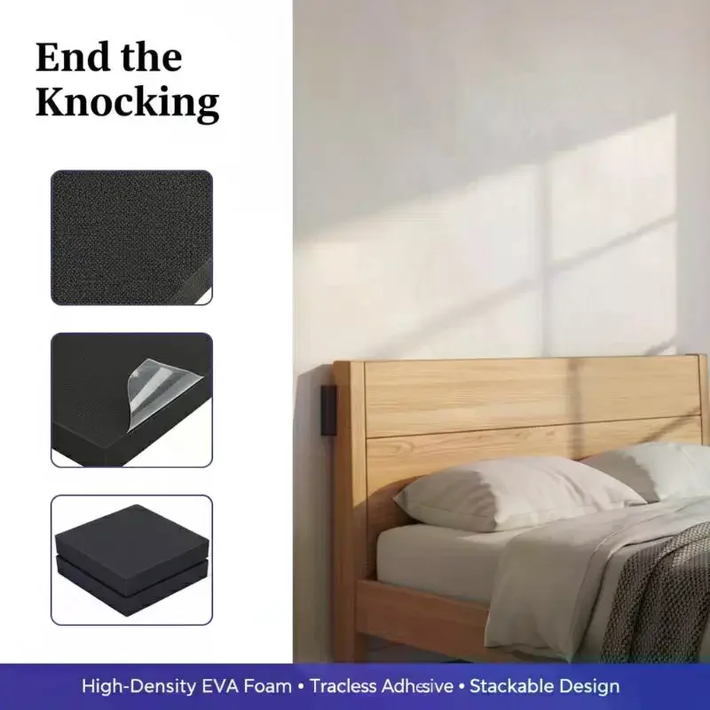 10/20Pcs EVA Foam Double-sided Adhesive Wall Protector Is Suitable For Shock Protection Of Sofa Bench Wall Anti Vibration Pads