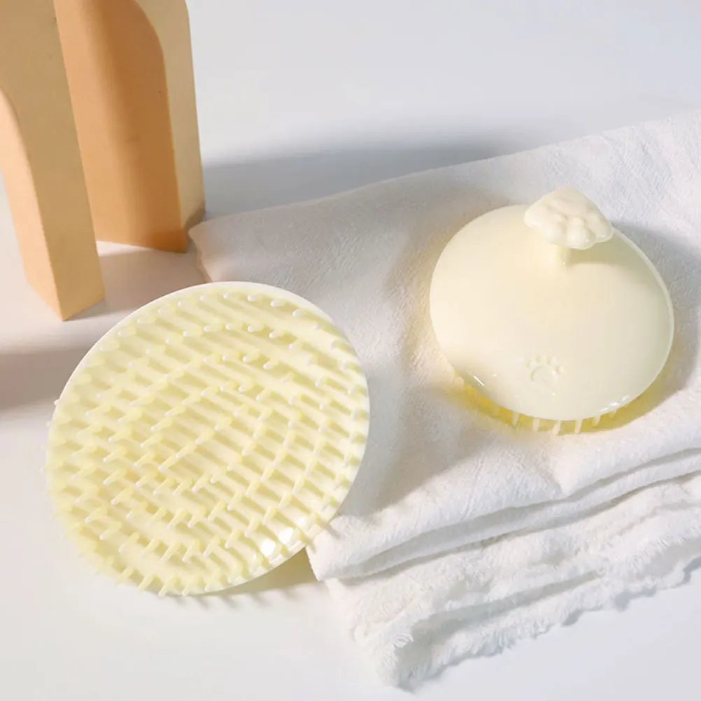 

Shampoo Massage Comb Hair Dryer Brush Scalp Scrubber Face Washing Tool Headband Cat Bath Plastic Hair Care Remover