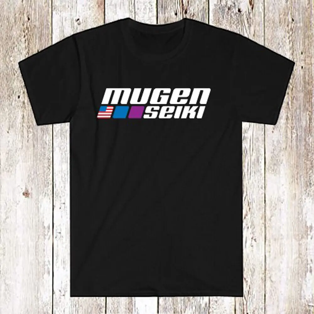 Mugen Seiki RC Radio Control Car USA Men's Black T Shirt Size S 5XL