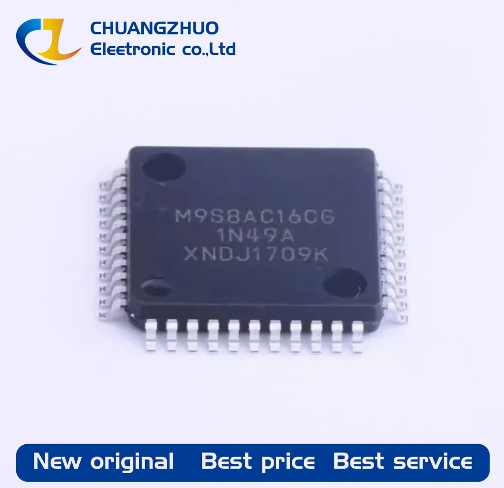 unidades-originais-do-microcontrolador-mc9s08ac16cfge-m9sbac16cg-16kb-1kb-40mhz-flash-34-lqfp-44-10x10-novo-10pcs