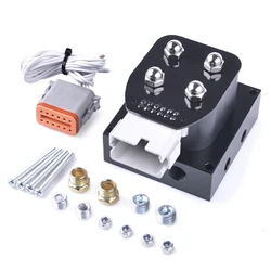 12V Solenoid Valve Air Ride Suspension Manifold Valve 0-200psi Pneumatic Shock Absorber For Auto Fast Control fbss