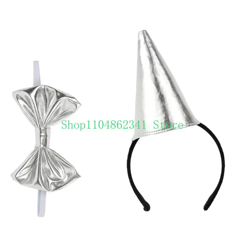 5ASD TIN COSTUME HAT HAT BOWTI