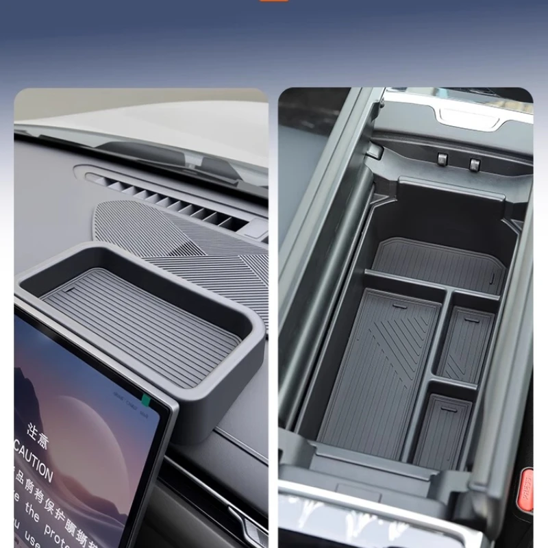 For Chery JAECOO J7 2025 Special Central Control Screen, Behind-the-scenes Storage Box Storage Tissue Modification Parts