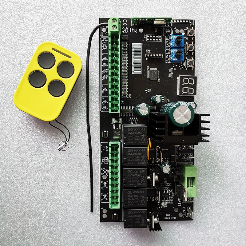 Universal Type 12V/24V PCB Board for Automatic Double Arms Swing Gate Opener Control Board Panel Smart Control Center System