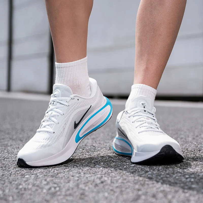 Nike FN0228112 Men Athletic Running Shoes Fabric Synthetic Upper Cushioned Soft Collar Rubber Outsole AntiSlip Reflective