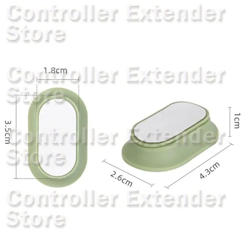 N84B 1PAIR SILICONE MAGNECTER MENEMOTE حامل الحائط الحائط للتلفزيون وإدارة الأجهزة الإلكترونية