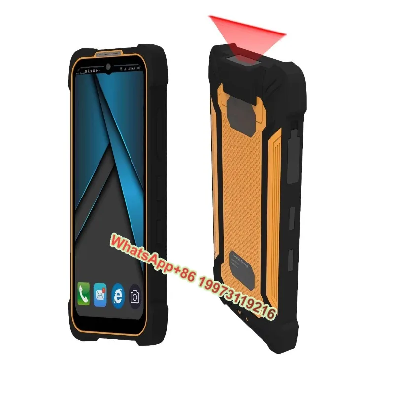 

Сканер штрих-кода КПК Android 11, 5,7 дюйма, MTK MT6762, 4G, промышленный телефон, прочный смартфон, портативный терминал КПК