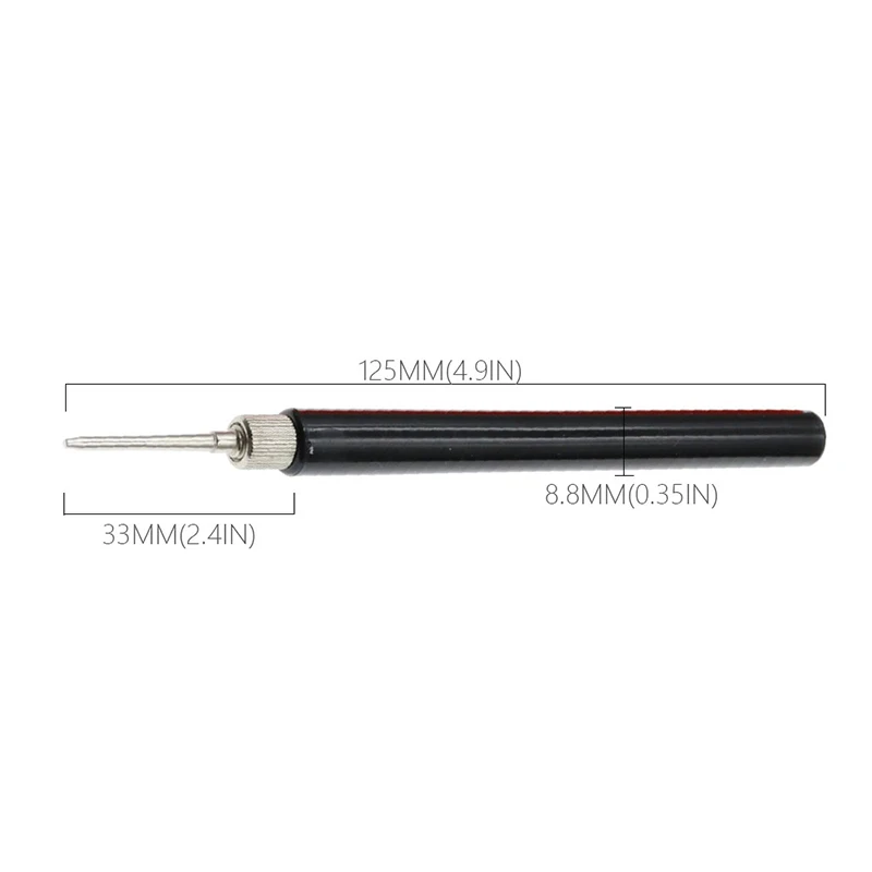 2 MM Lente Elektrische Test Probe Tip Haak Draad Connector Soldeervrije Meetsnoeren Pin Voor Digitale Multimeter Multi Meter