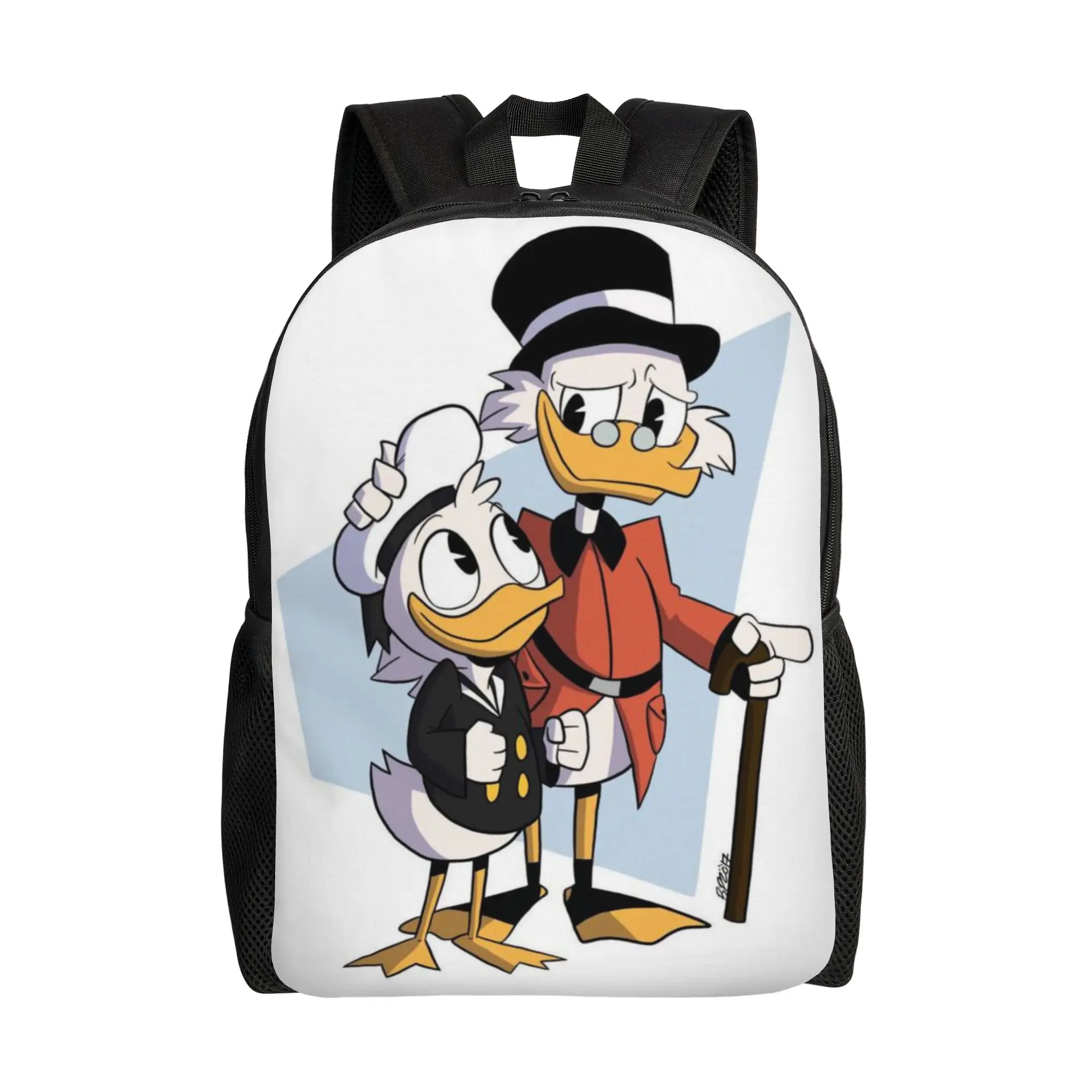 

Back to school season Snack Storage Scrooge McDuck Schoolbag DuckTales For Men Women Backpack