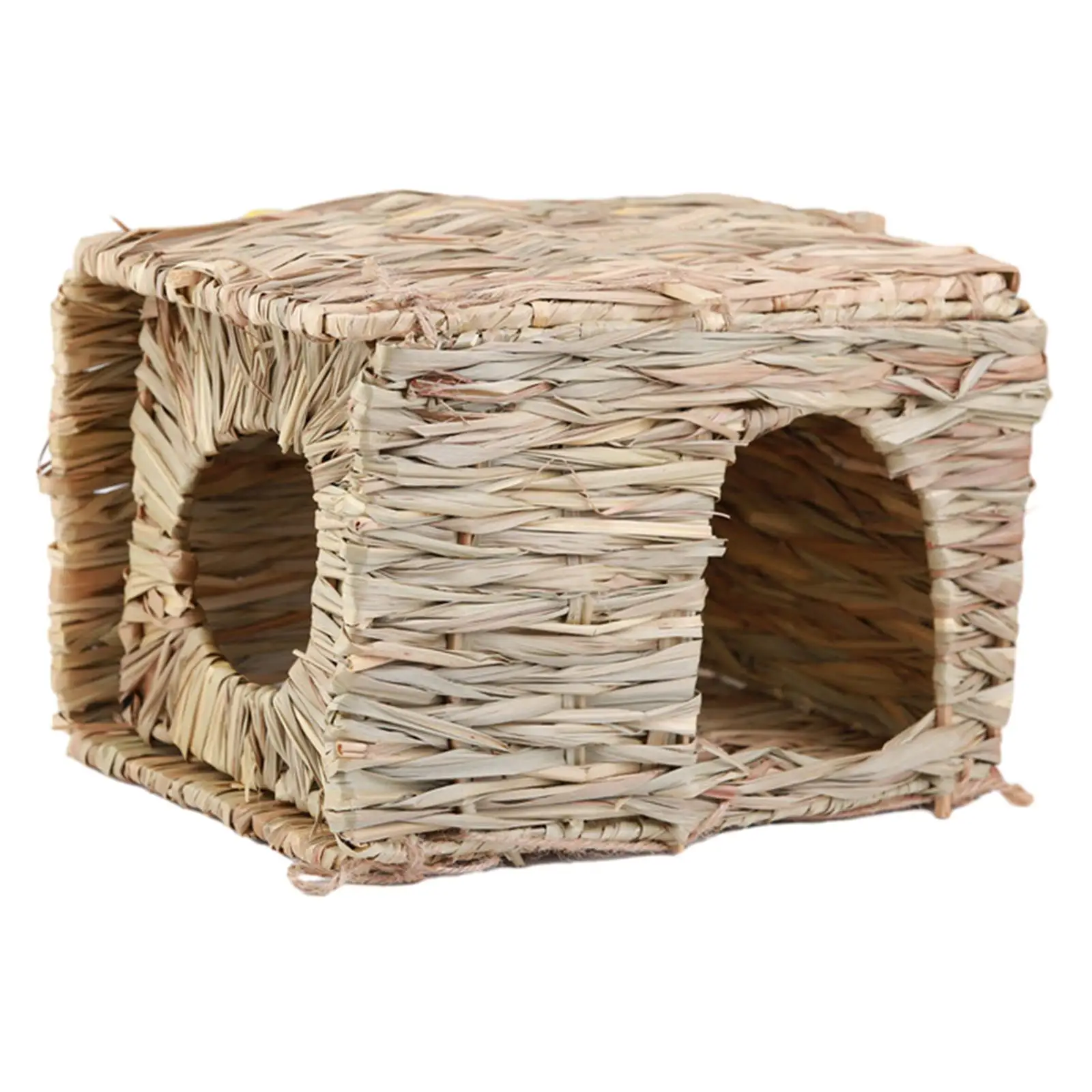 Hand Crafted Grass Hideaway Grass Home for Little Animals Chinchilla Ferret