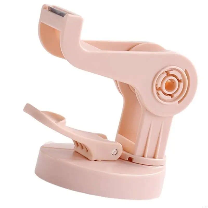Suction Cup Tape Dispenser Adjustable Rotating Desk Tape Cutter for Scrapbooking 