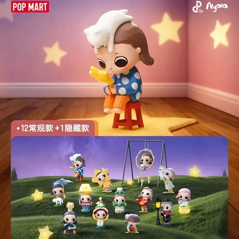 POP MART Nyota We Are All Stars Serie Blind Box Spielzeug Mystery Box Überraschungs-Actionfigur Niedliches Modell Geburtstagsgeschenk