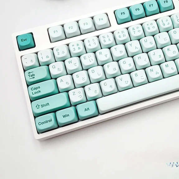 

Keycap MOA height 125 small full set of PBT material 3 color matching mechanical keyboard hot sublimation