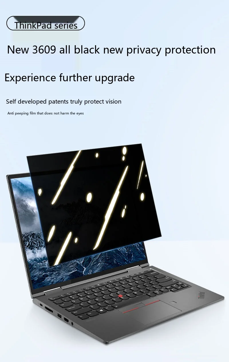 360 ° Vollständiger Sichtschutzfilter 11,6-34 Zoll Anti-Spionage Blaulichtfilter für Laptop – Detail 5