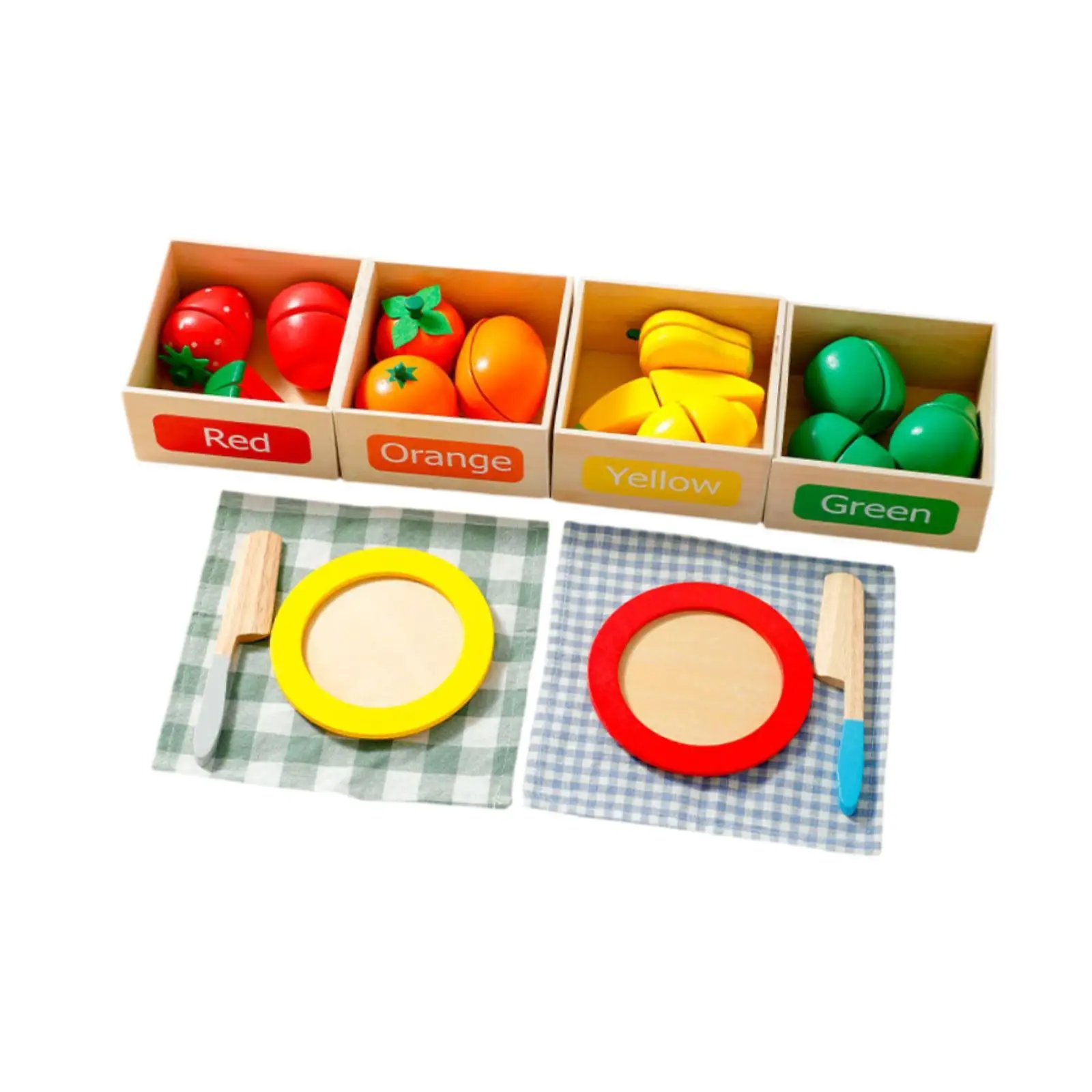 Kitchen Set Toy Kitchen Accessories Realistic Educational Role Play Educational Toy Pretend Play Foods for Dining Party Kid