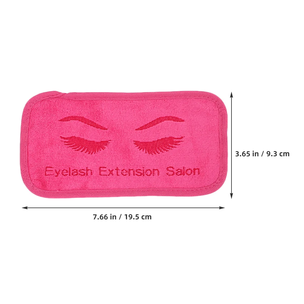 6 قطعة رمش تمديد الجبين منصات القماش المواد قابلة لإعادة الاستخدام قابل للغسل لاش تطعيم أدوات لصالون تجميل الرموش الصناعية