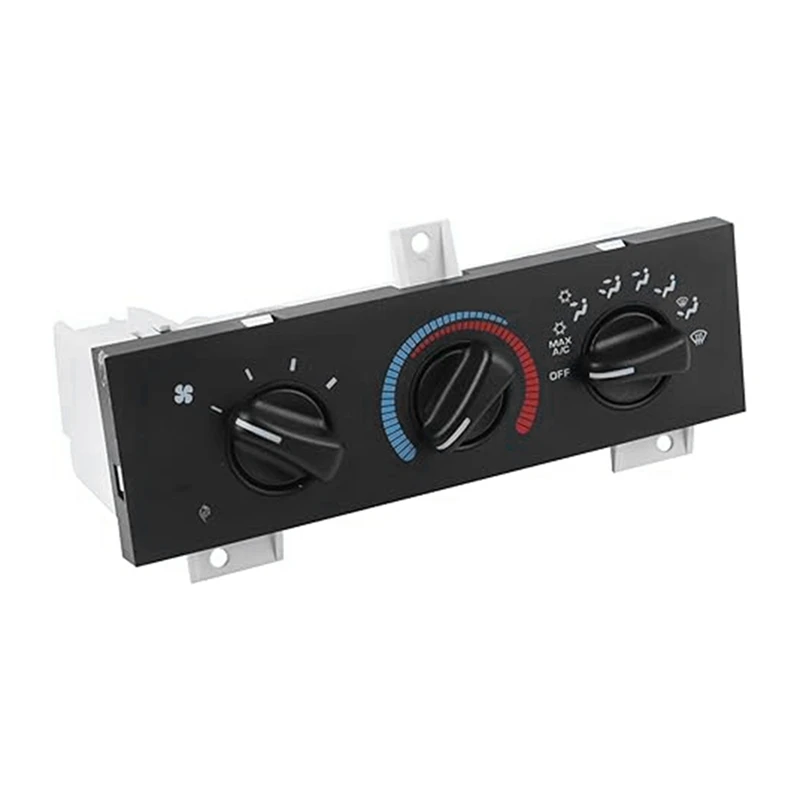 A/C AC Heater Manual Climate Temp Control Panel For Dodge Ram Van 1998-2003 55055459AA 55055459AB 55055459AC