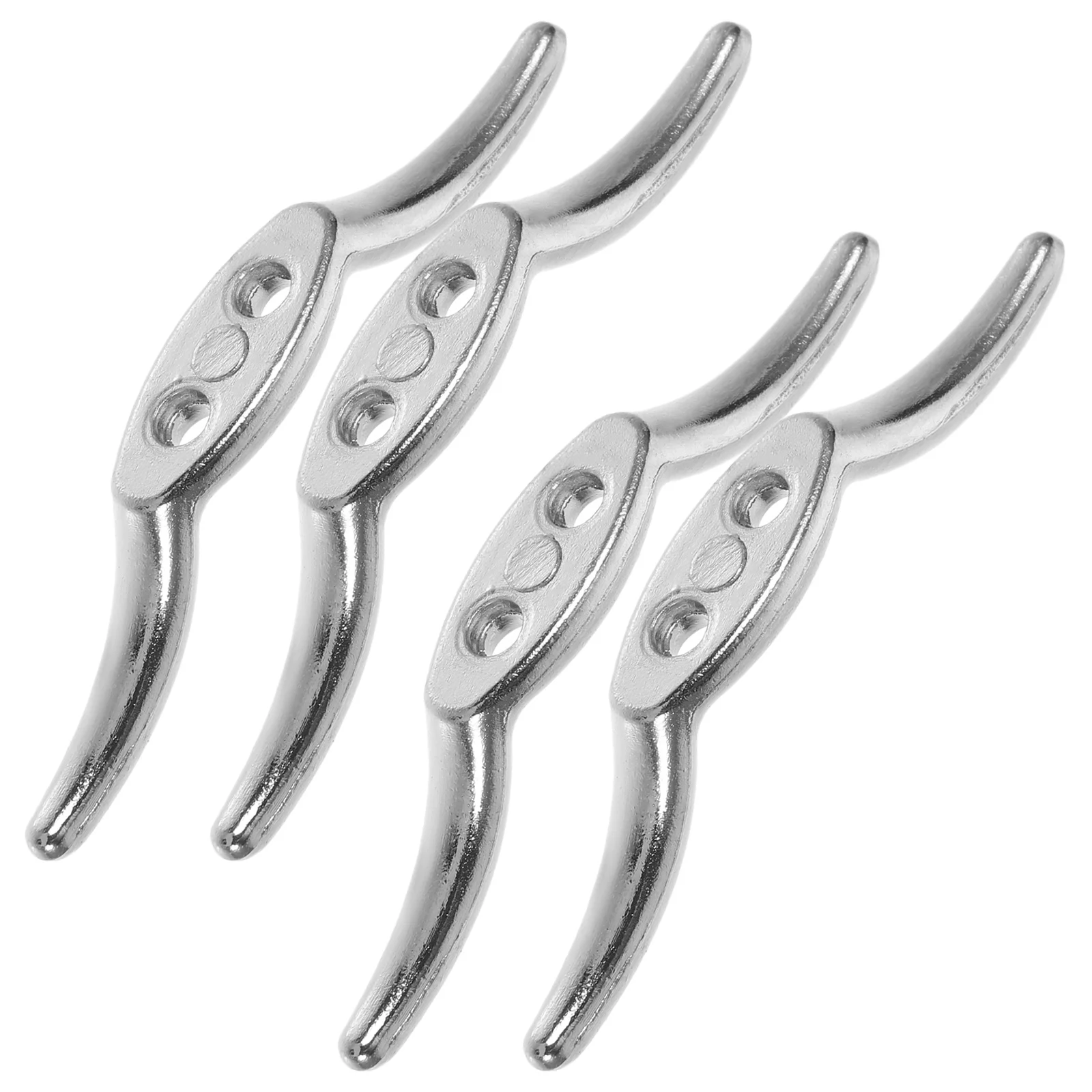 4 قطعة الحبل العمياء المرابط المعادن أصحاب الحبل أعمى حبل أمان المرابط ل ستائر النوافذ اكسسوارات نافذة هوك للستائر