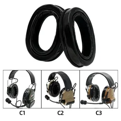 Gel Ear Pads Silicone Replacement Cushion for Pelto Comtac I II III Noise Reduction Tactical Headset Ear Protection Earmuffs