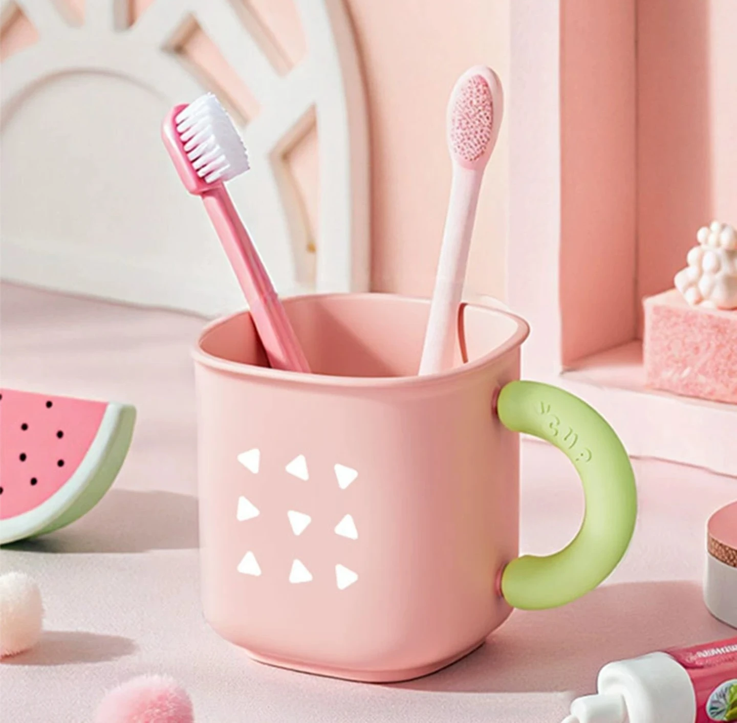 2026 New Mouthwash Cup, Anti Mold and Antibacterial, Household Brushing Cup, Toiletries, High Aesthetic Value, Dental Jar Cup