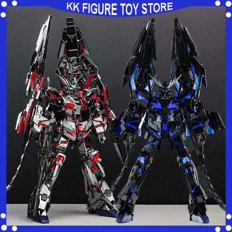 

XINGDONG XD Phoenix Unicorn No.3 HG 1/144 Assemble Model kits Electroplated Dark steel silver Phoenix action Figure Robot toys