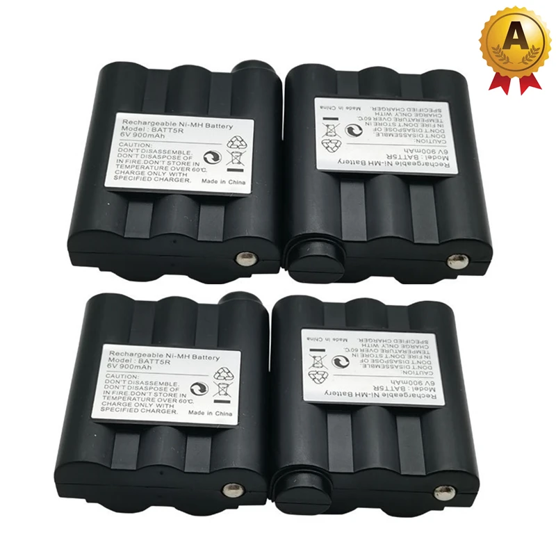 Batería recargable de 6V, 900mAh, BATT5R, AVP7, para Midland G7, G9, GXT650, BATT-5R, GXT500, GXT450, GXT900, GXT950, GXT-720, GXT-756