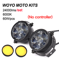 WOYO Plug-and-play Motorcycle Light with extension cable