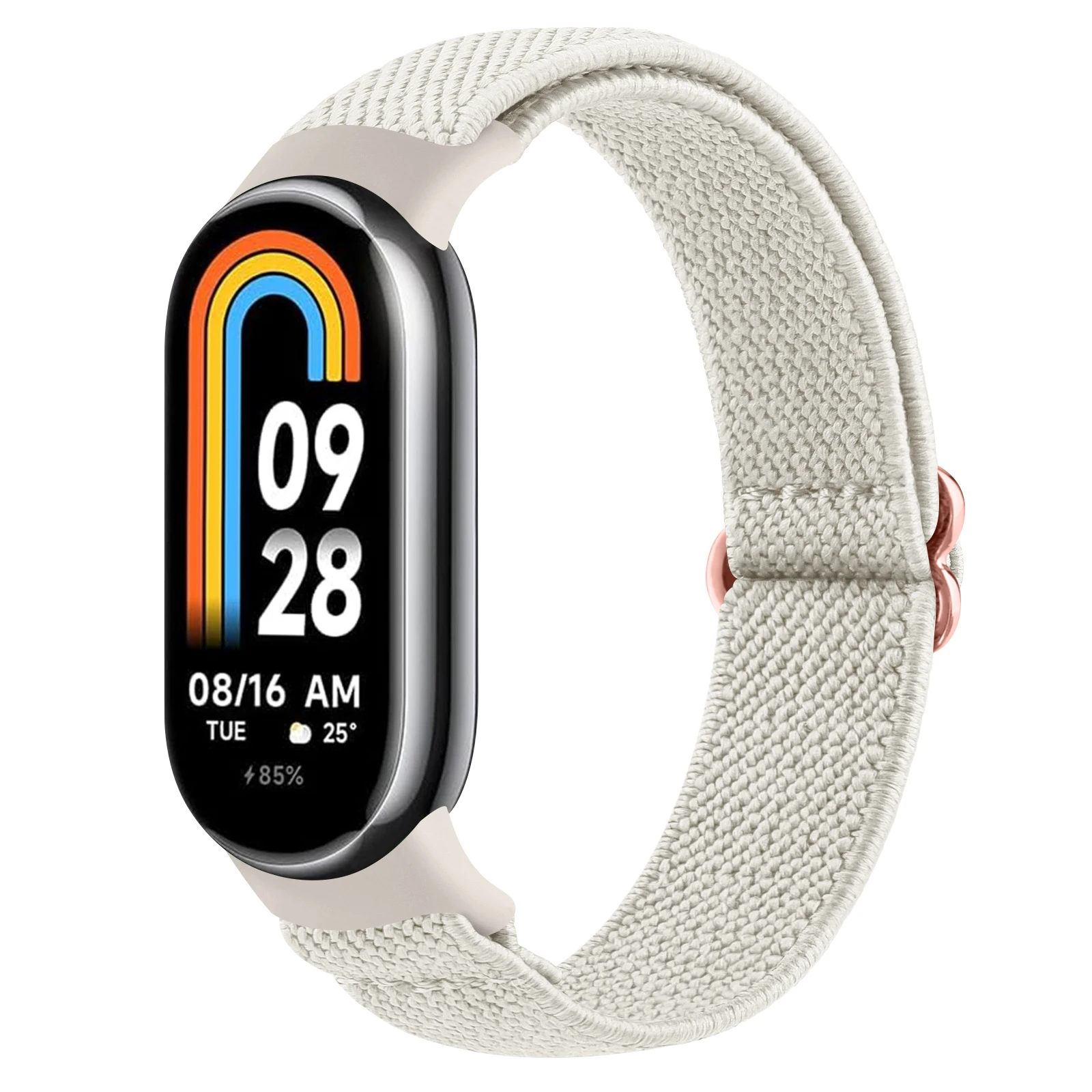 Nylon-Schlaufenarmband für Xiaomi Smart Band 10 9 8 Ersatz-Uhrenarmband NFC Elastisches Armband für Xiaomi Smart Band 10 9 8 – Detail 8
