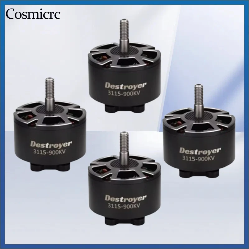 

Cosmicrc Destyoyer 3115 900kv 3-6S Brushless Motor for RC Multirotor X-Class FPV Cinelifter Taurus X8Pro Protek60 FPV Camera Kit