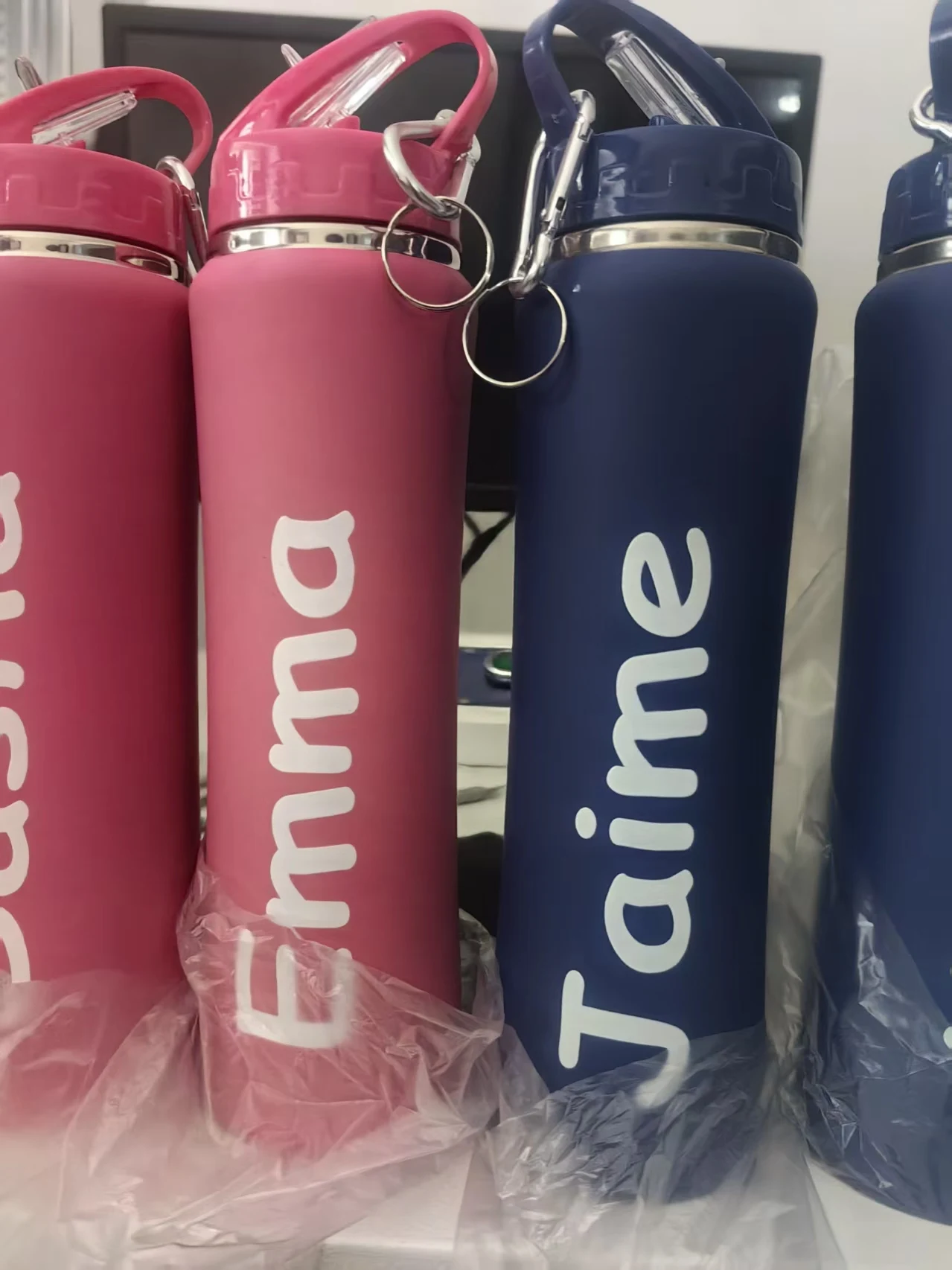 Botella de Agua de 600 ml con Logotipo Personalizado, Taza Térmica Aislada al Vacío, Garrafa Térmica, Vaso para Café con Forma de Huevo, para Vino y Cerveza, con Tapa