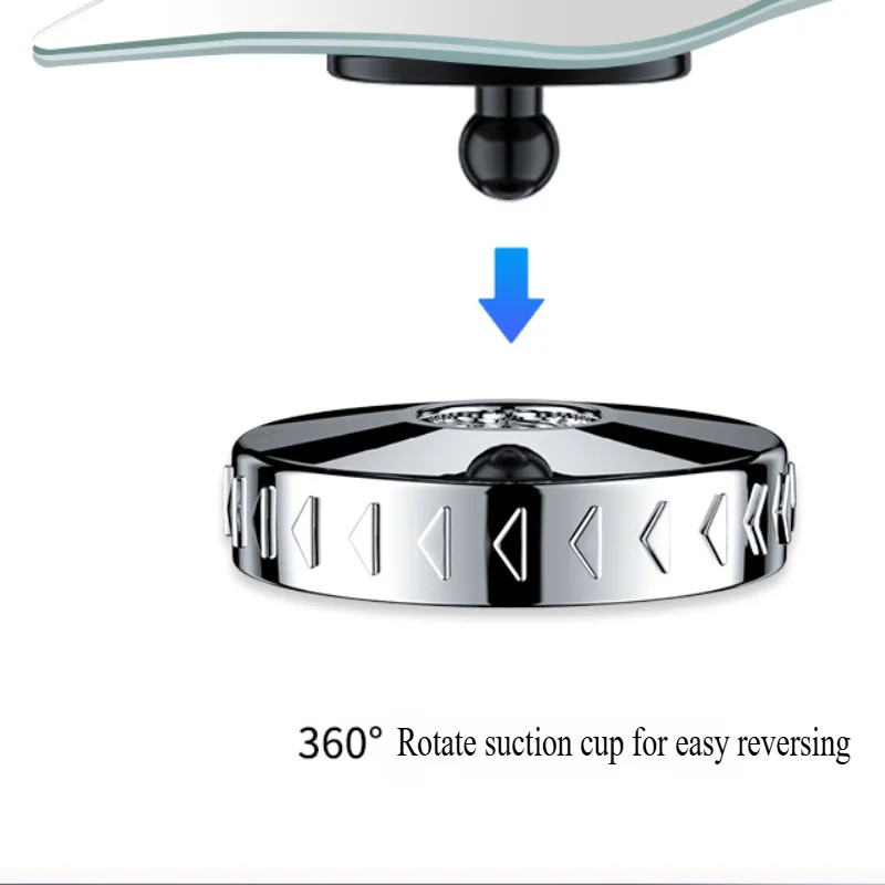 2pcs Car Mirror Wide Angle Car Blind Spot Mirrors 360° Adjustable Auxiliary Rearview Mirrors HD Frameless Small Round Mirror
