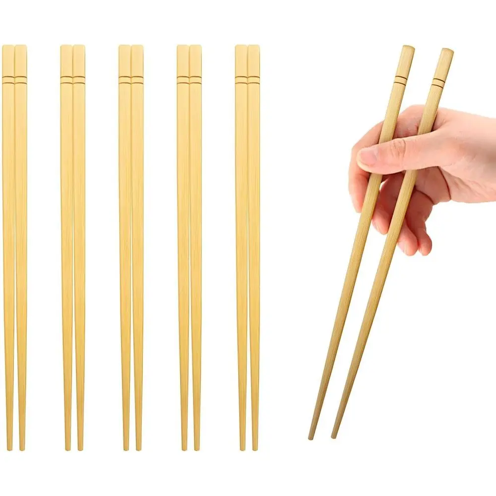 9.5 Reusable Bamboo Chopsticks - Minimalist Style, Multiple Sizes Available