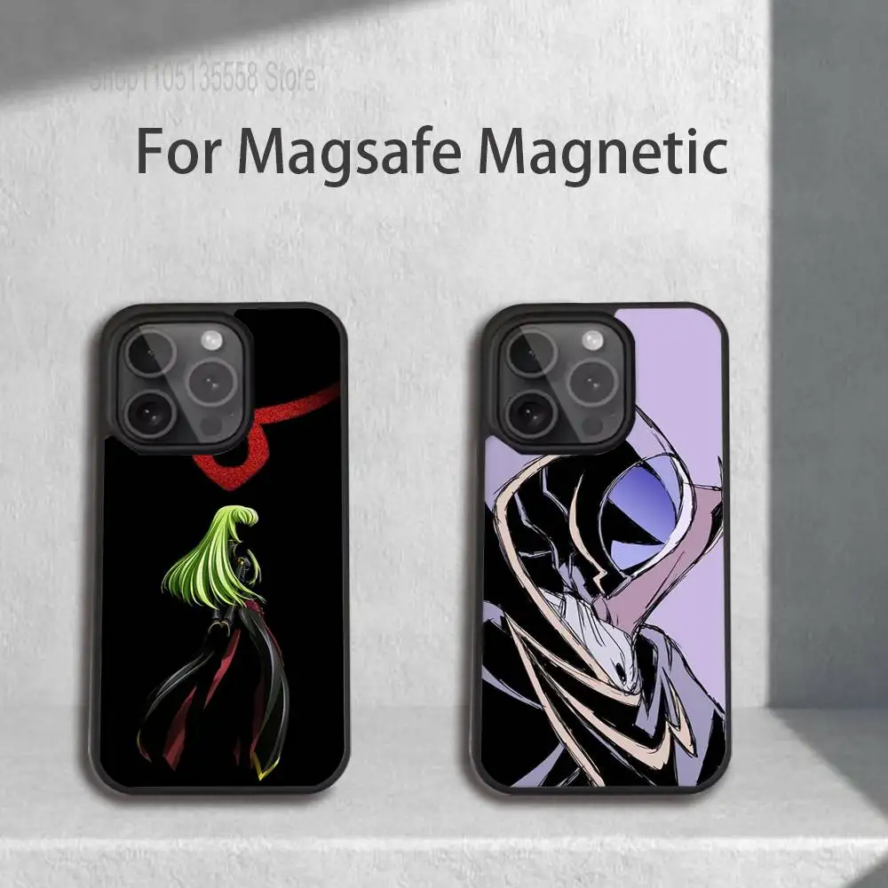 

Anime Code G-Geass-s Phone Case For iPhone 17,16,15,14,13,12,11,Pro,Max,Plus,Mini,SE4,E Magnetic Magsafe Wireless Charging
