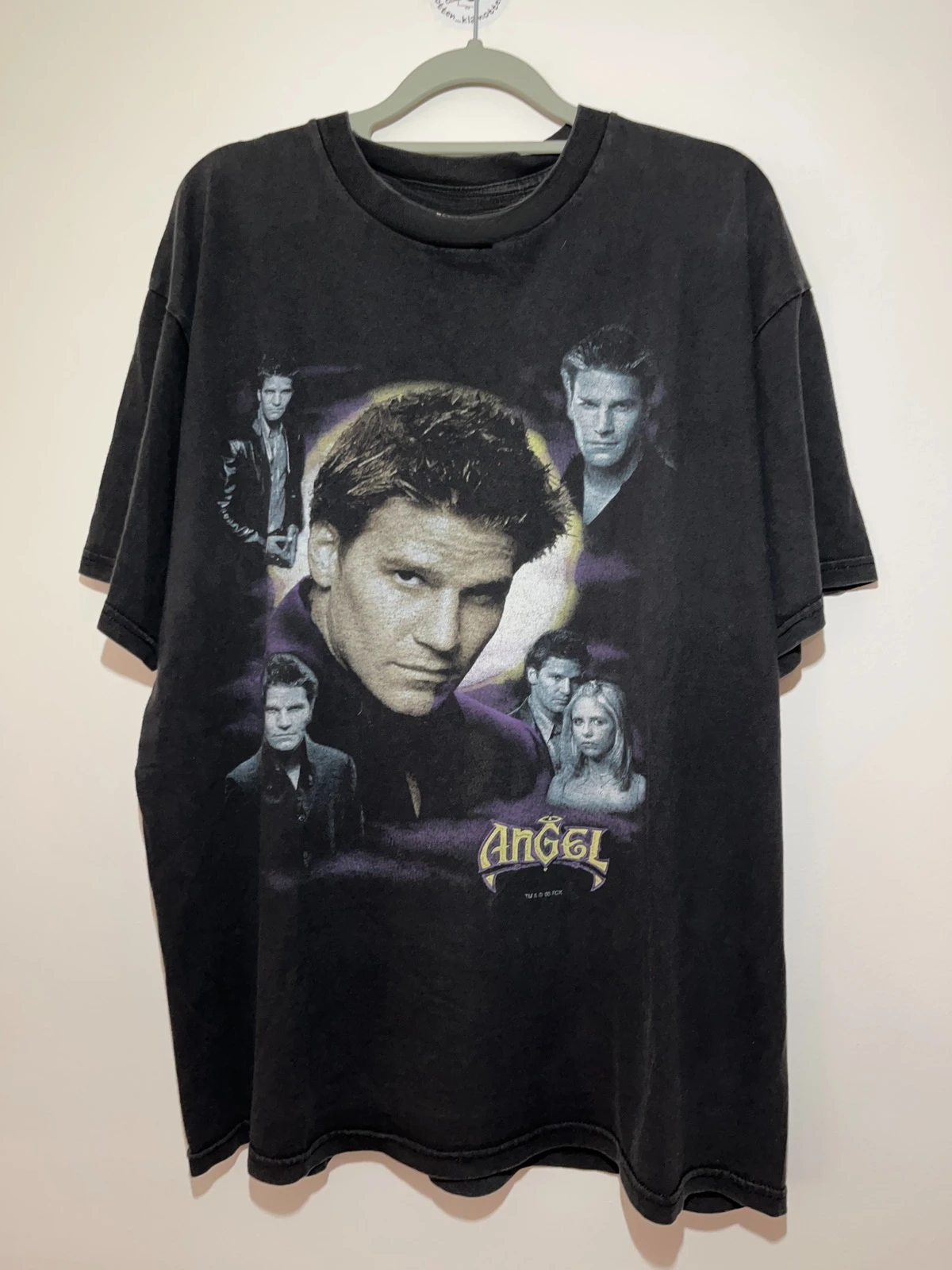 eight Hot Sale vintage Summer streetwea anime clothes vintage funny00’ buffy the vampire slayer angel Vintage t-shirt 00s y2k