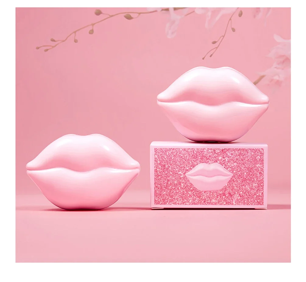 Private Label Lip Shape Lip Mask Custom Logo Moisturizing Nourish Peel Off  Anti-Ageing Jelly Lip Care Cream Makeup Wholesale