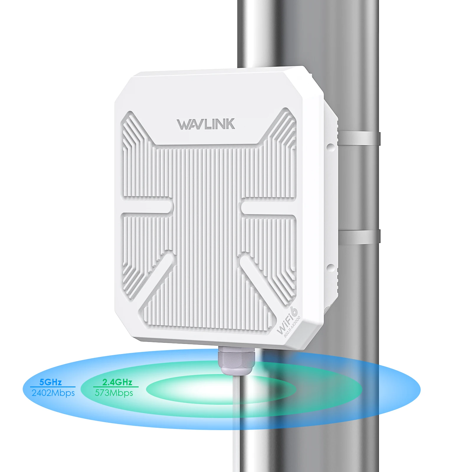 WAVLINK ハイパワー AX3000 WiFi6 屋外ルーター/リピーター/AP 5G 長 