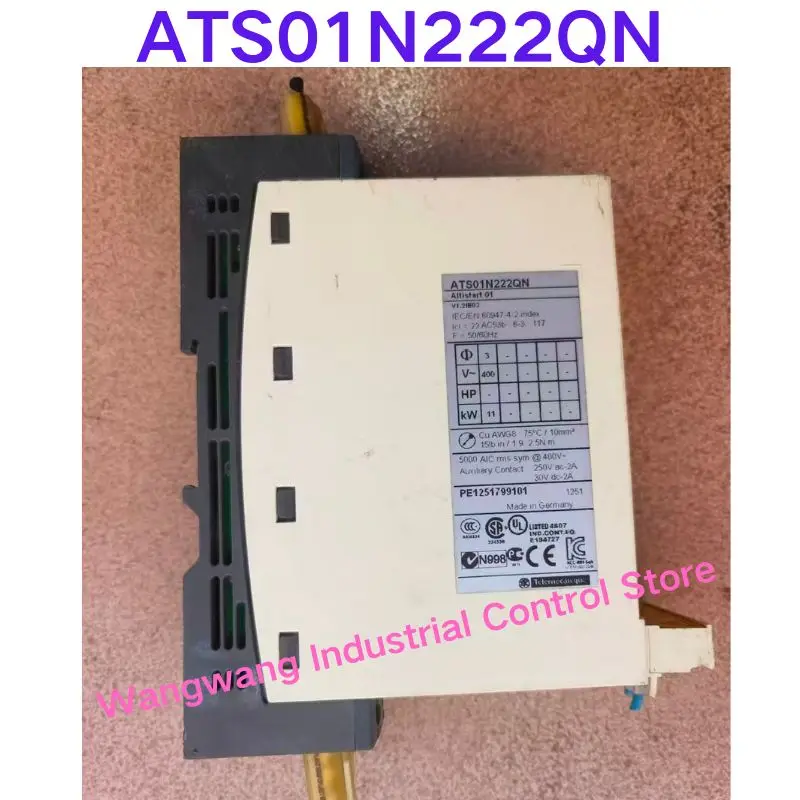 Second-hand test OK，Soft starter ATS01N222QN
