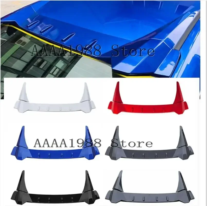 2017 Car Rear Window Roof Spoiler lips Visor R Style ABS Plastic Tail Wing Fit for Honda Civic 10th 4DR Sedan 2016-2018