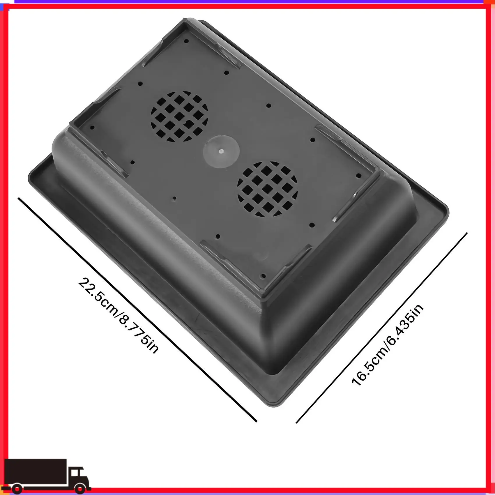 

Premium 6 Packs Bonsai Training Pots With Tray Plastic Bonsai Plants Growing Pot For Garden Yard Living Room 22.5X16.5Cm