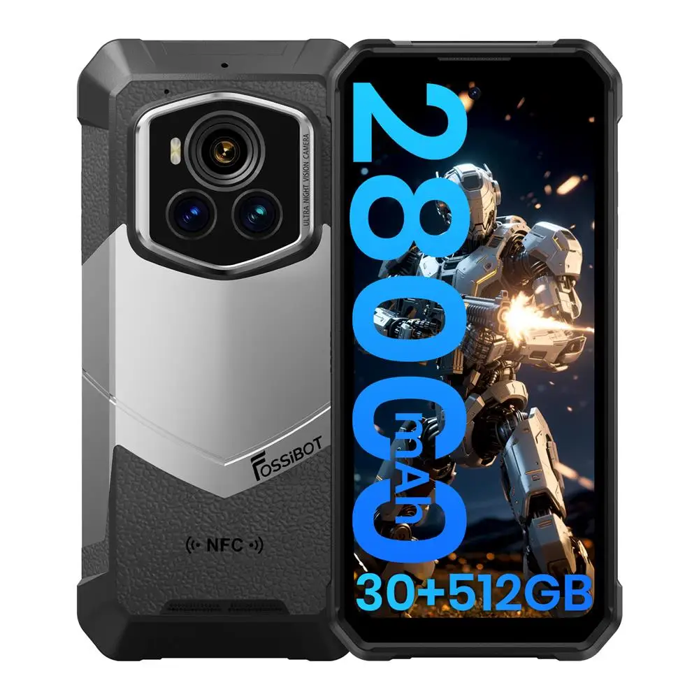 世界初公開】FOSSiBOT F107 PRO 5Gタフネススマホ、最大30GB+512GB